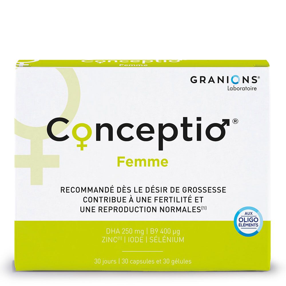 Conceptio® Granions® Femme Capsule(S) 60 Pc(S)
