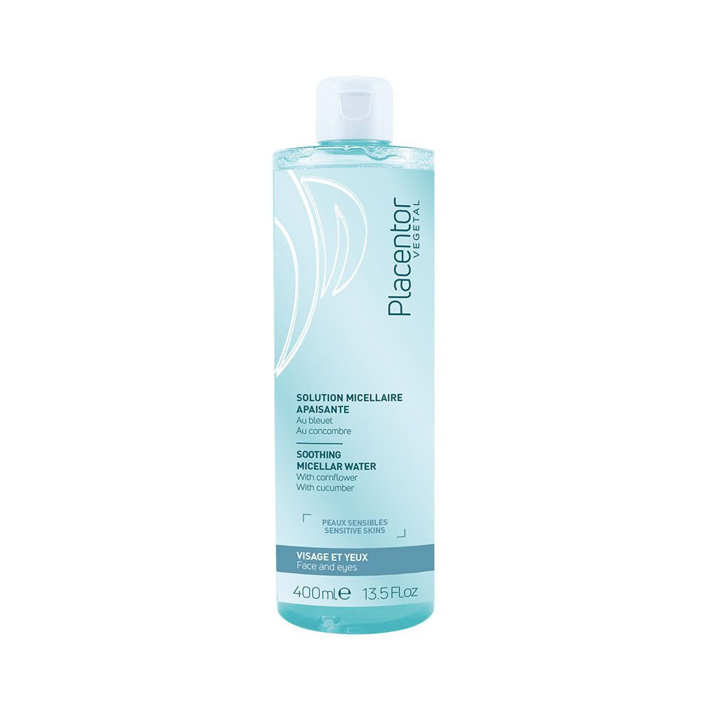 Placentor VEGETAL SOLUTION MICELLAIRE APAISANTE 400 ml Eau Pour Le Visage