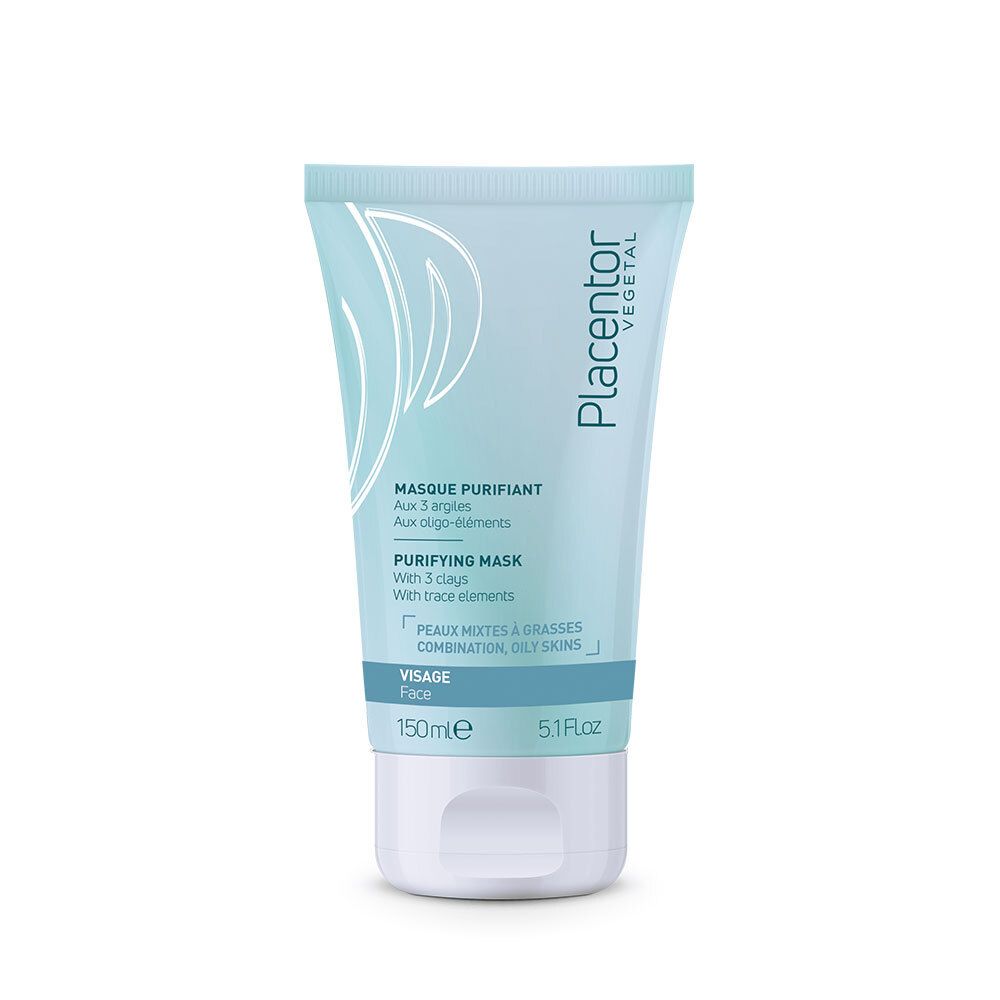 Placentor VEGETAL MASQUE PURIFIANT AUX 3 ARGILES 150 ml Masque(S) Pour Le Visage
