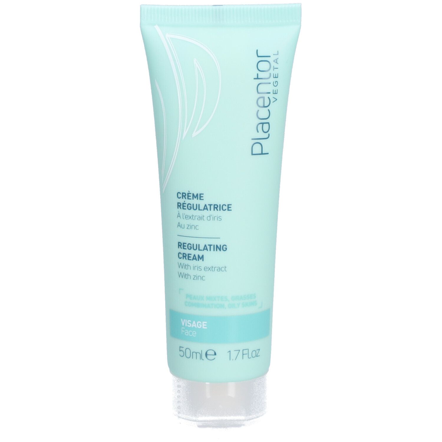 Placentor VEGETAL CRÈME RÉGULATRICE 50 ml Crème Pour La Peau