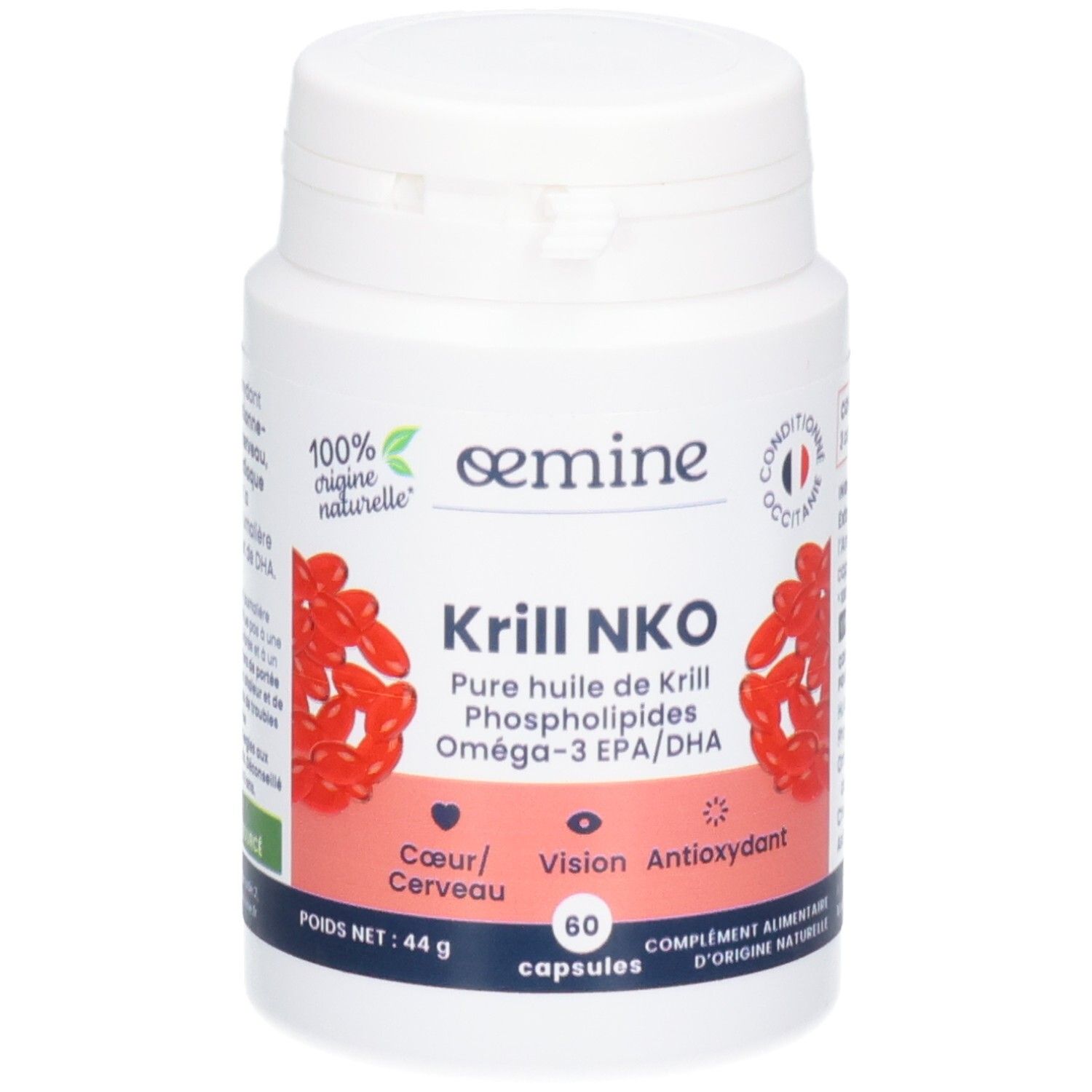 Pdm To Be Maintained Oemine Huile De Krill Nko Capsule(S) 60 Pc(S)