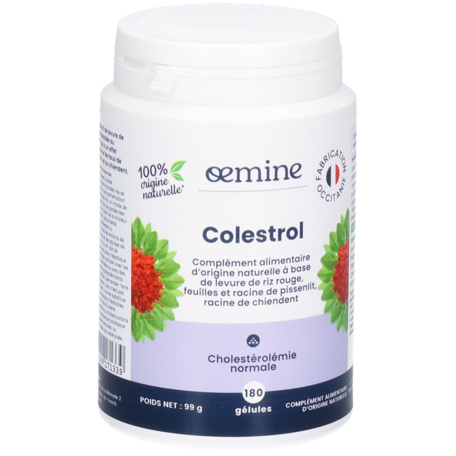 Pdm To Be Maintained Oemine Colestrol Capsule(S) 180 Pc(S) Enfants