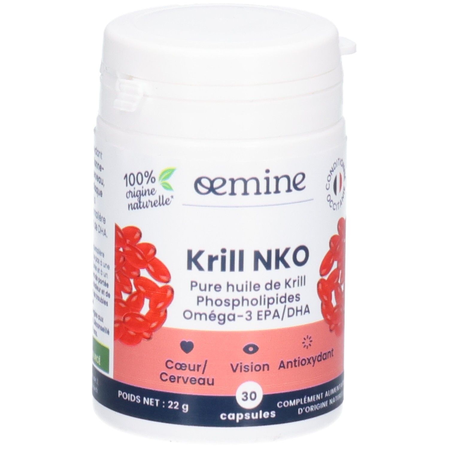 Pdm To Be Maintained Oemine Huile De Krill Nko Capsule(S) 30 Pc(S)