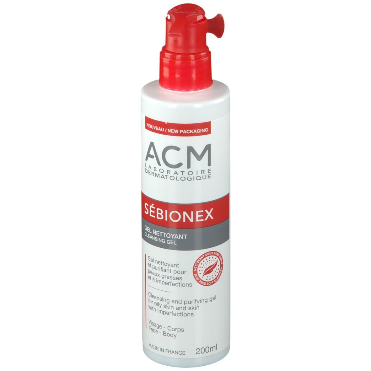 ACM ​SÉBIONEX Gel Nettoyant 200 ml Gel Nettoyant