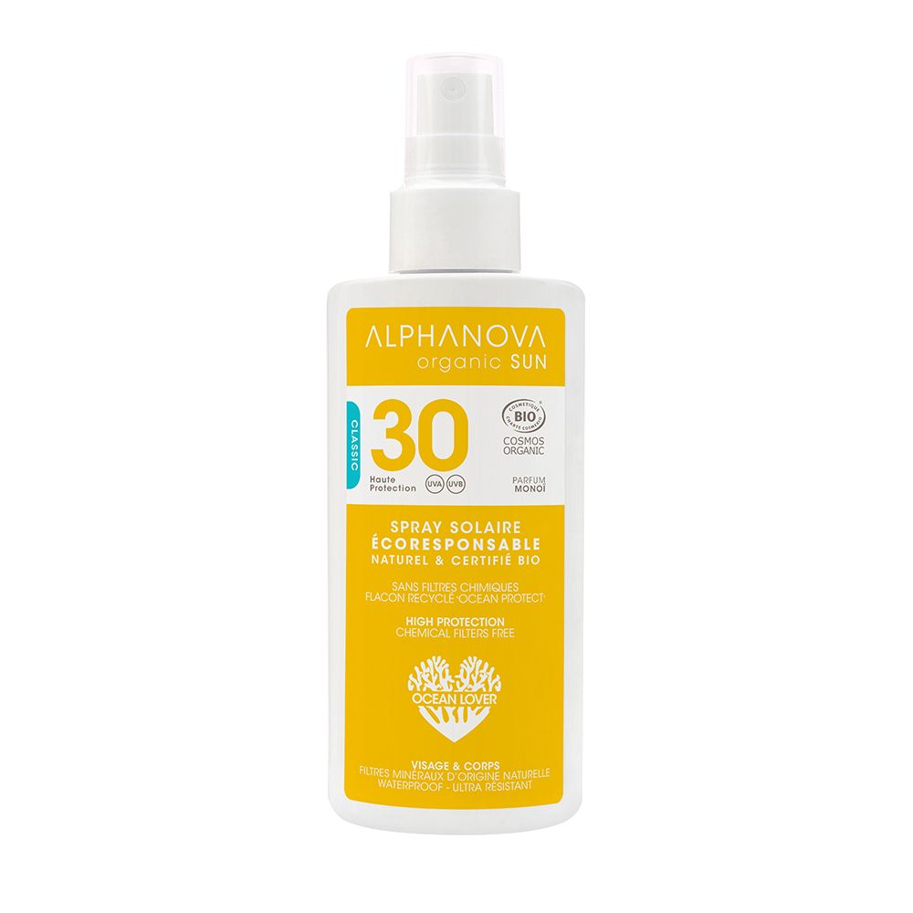 Alphanova CRÈME SOLAIRE CERTIFIÉE BIO ADULTES HAUTE PROTECTION SPF 30 125 g Crème Pour La Peau