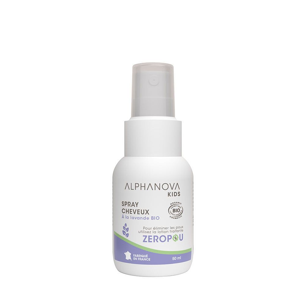 Alphanova Spray Cheveux À La Lavande Certifié Bio | Kids Lotion(S) 50 Ml