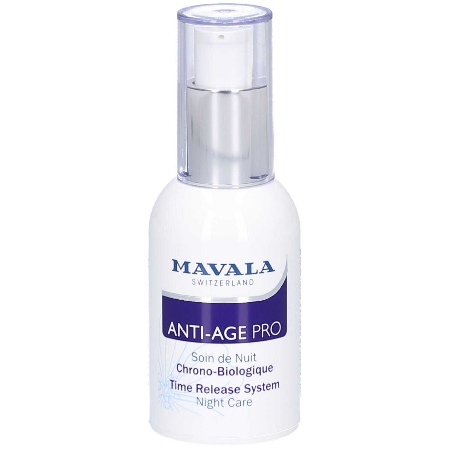 Mavala Anti-Age Pro Soin De Nuit Chrono-Biologique Crème Pour La Peau 30 Ml
