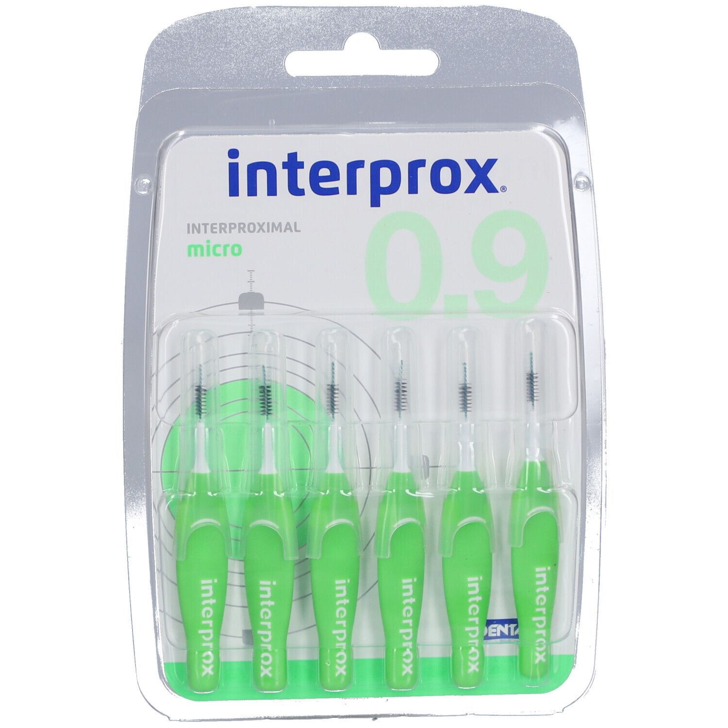 Interprox Brossettes Micro Vert 1 pc(s) Autre