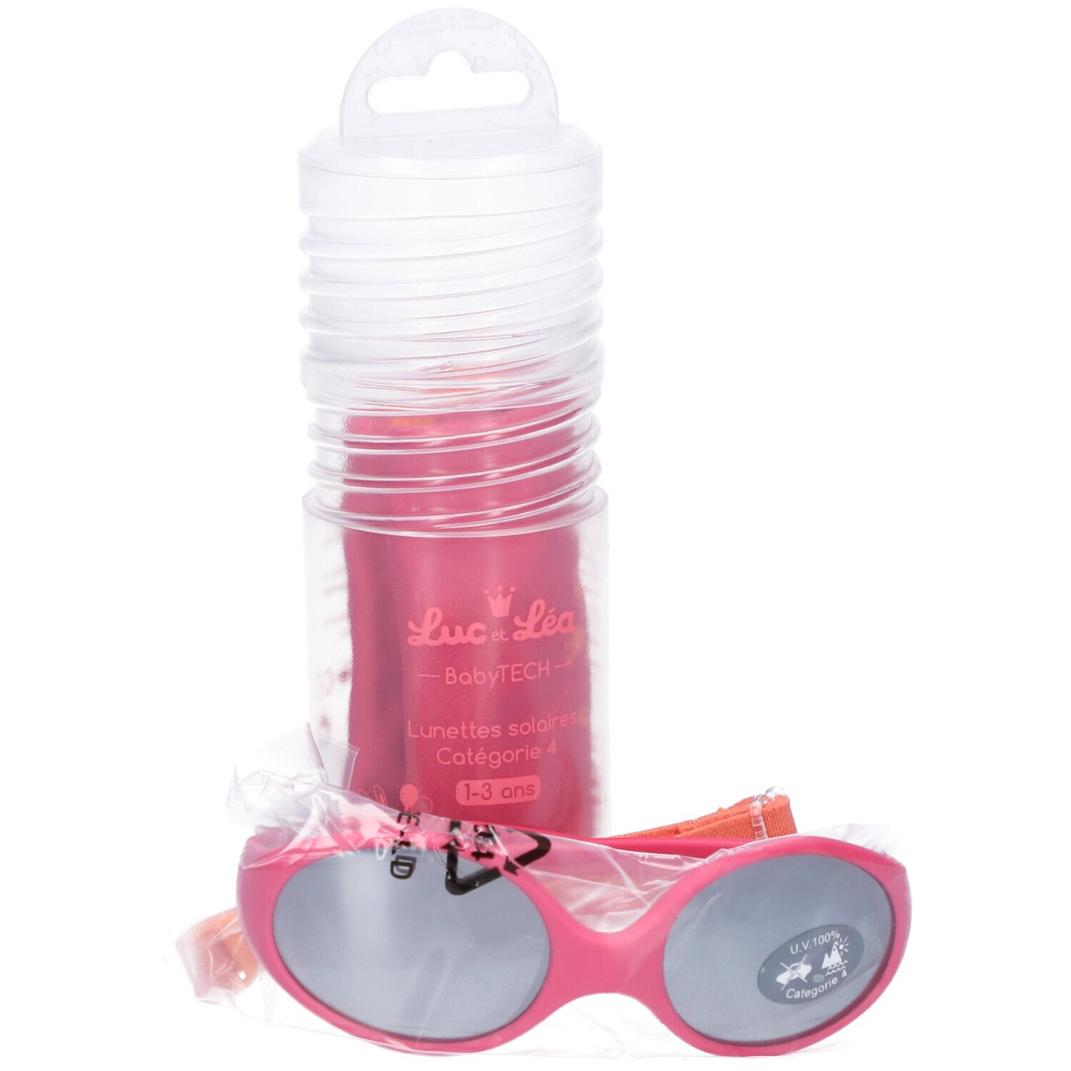 Luc & Léa Lunettes de soleil bébé rose 1-3 ans 1 pc(s)