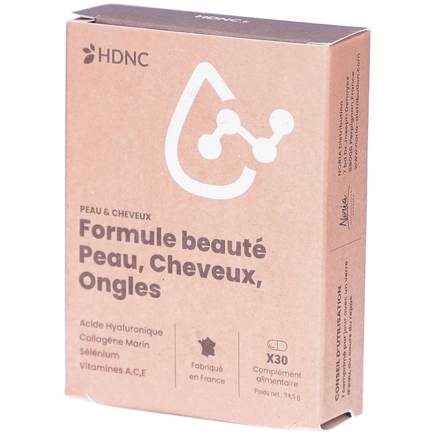 HDNC Formule Beauté (Peau, Cheveux, Ongles) Comprimé(S) 30 pc(s)