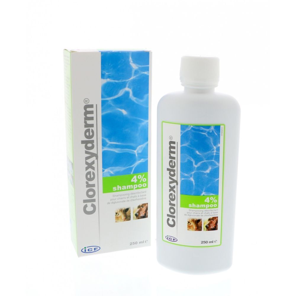 Clorexyderm® Shampooing 4 % 250 ml Shampooing
