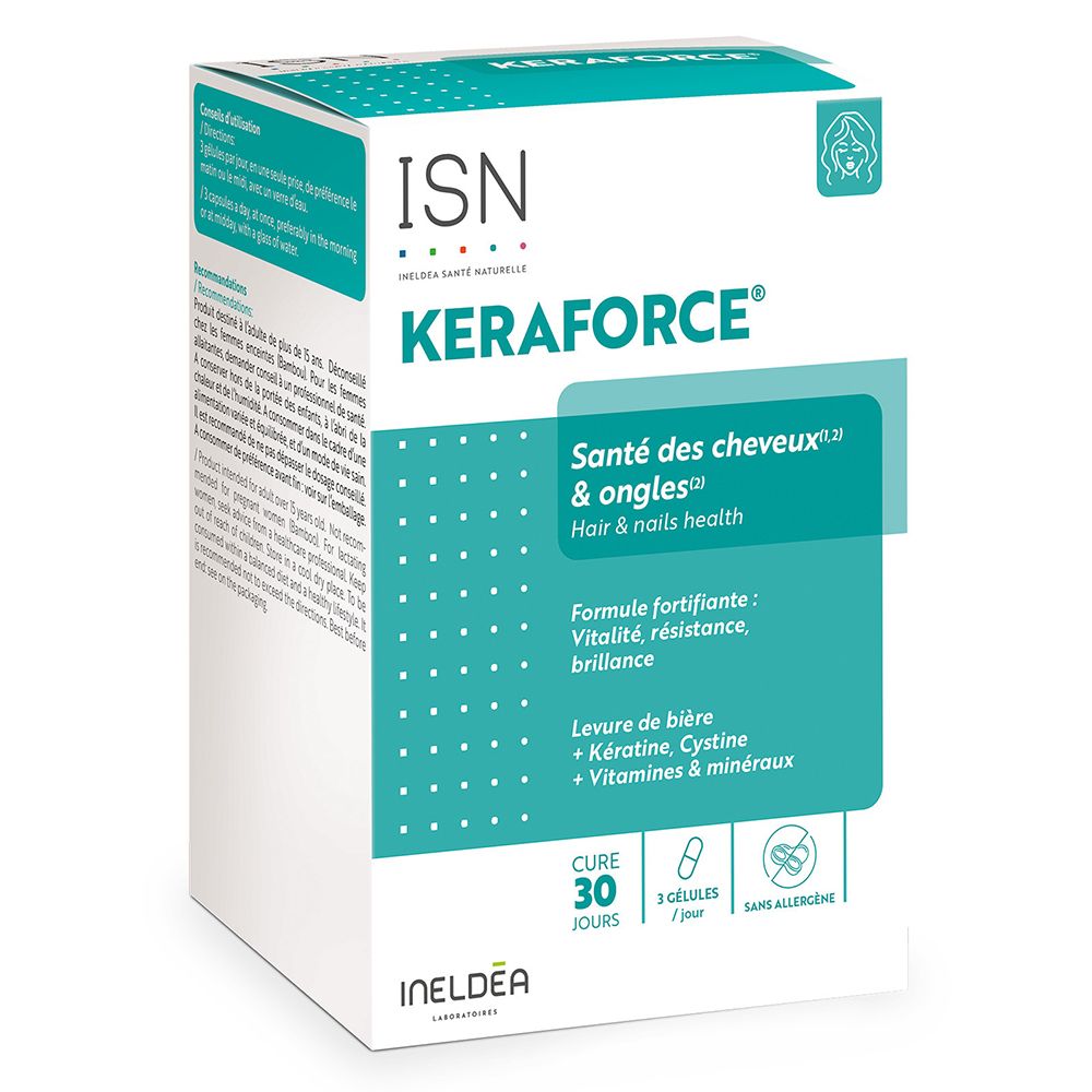 Joom Parasanteonline Ineldea Keraforce - Cheveux Et Ongles - Beauté Et Résistance 90 Gélules - Image 3