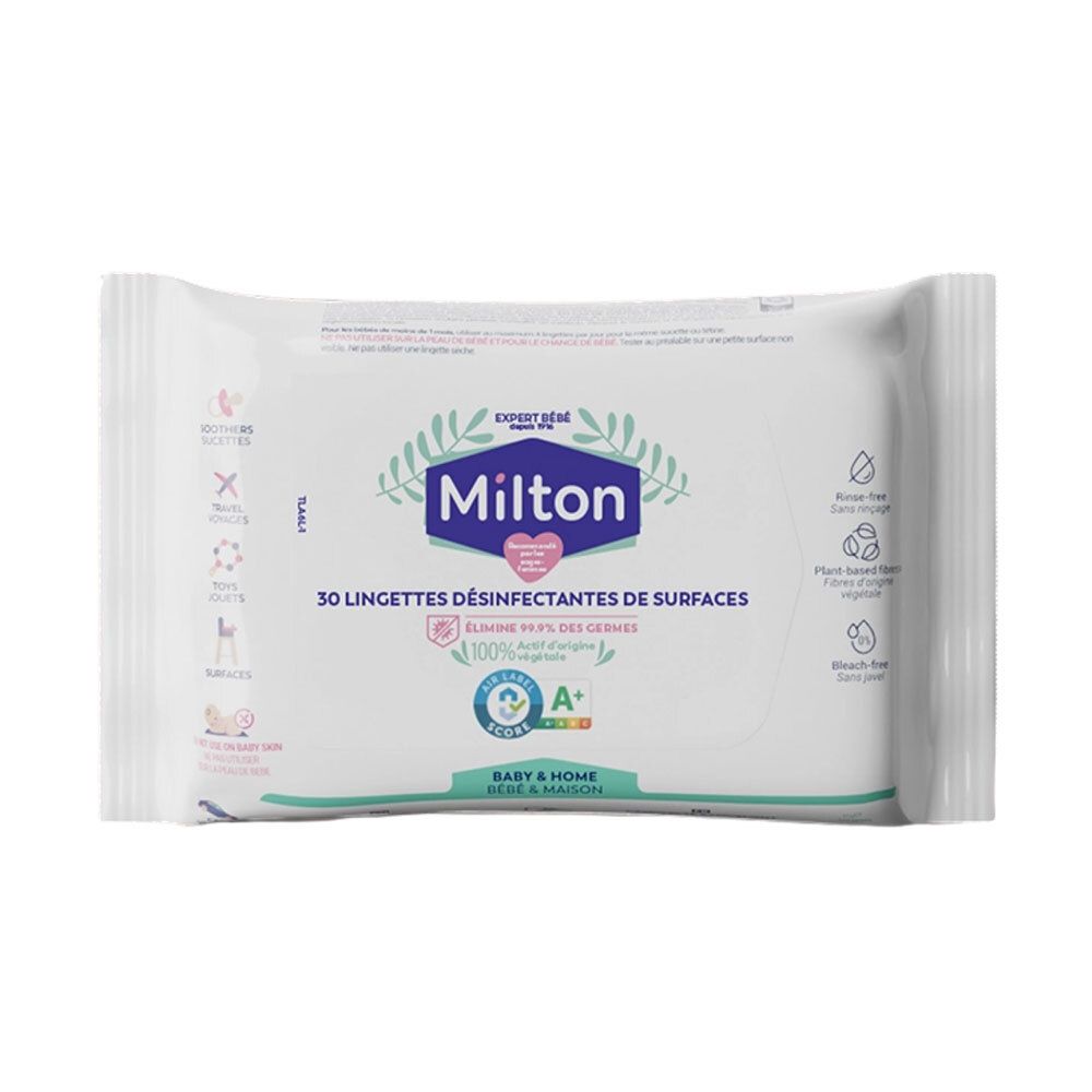 Pdm To Be Maintained Milton Lingettes Désinfectantes De Surfaces Lingette(S) 1 Pc(S) Enfants