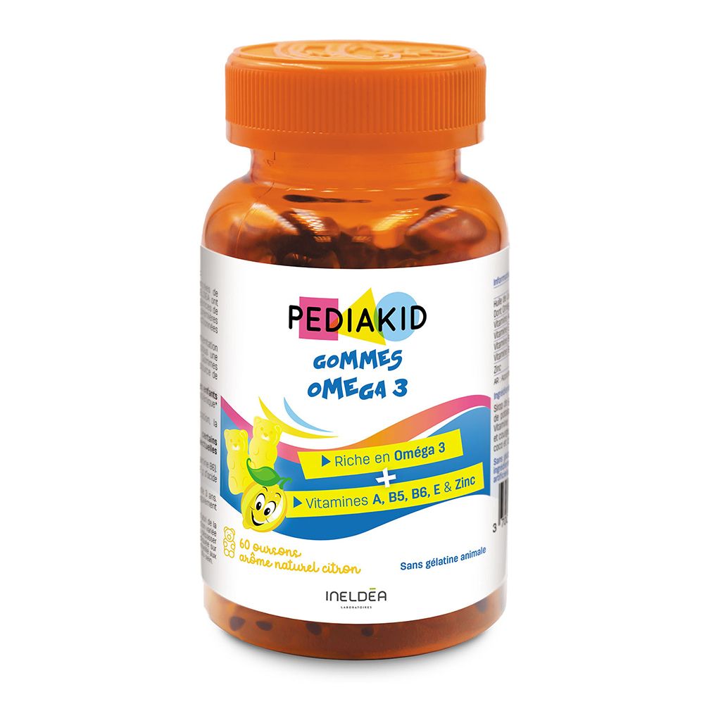 Pediakid Gommes Oméga 3 Gummies 60 Pc(S)
