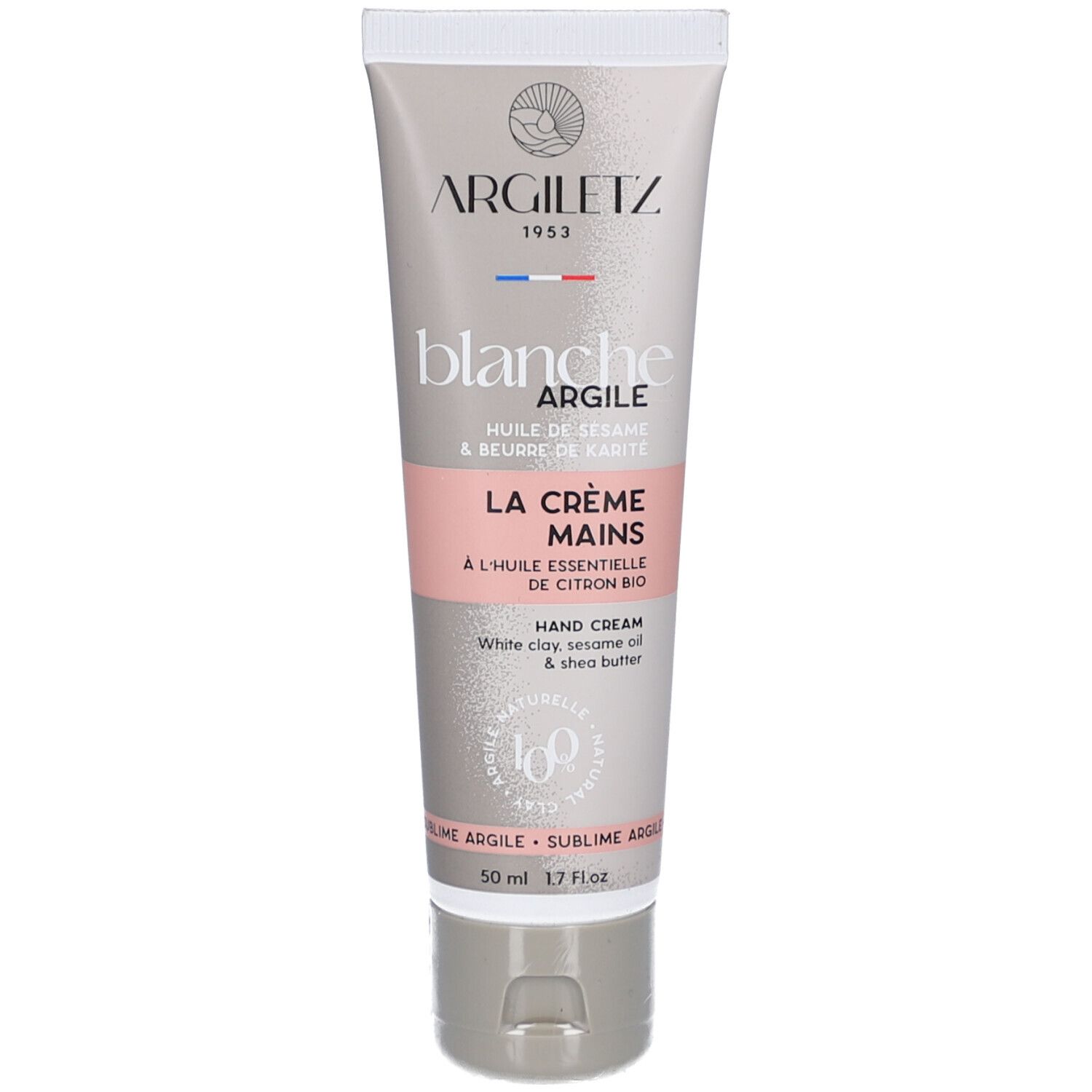 Argiletz Argile La Crème Pour Les Mains Pour Peau 50 Ml