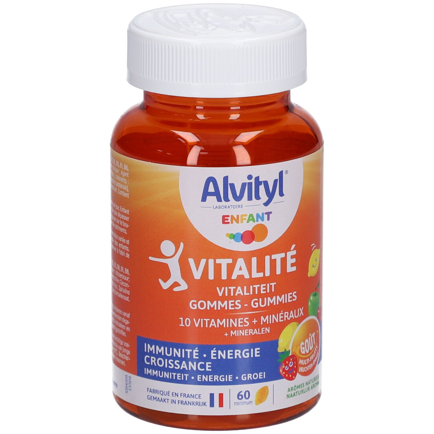 Alvityl Vitalité 10 Vitamines Gummies 60 Pc(S) Enfants