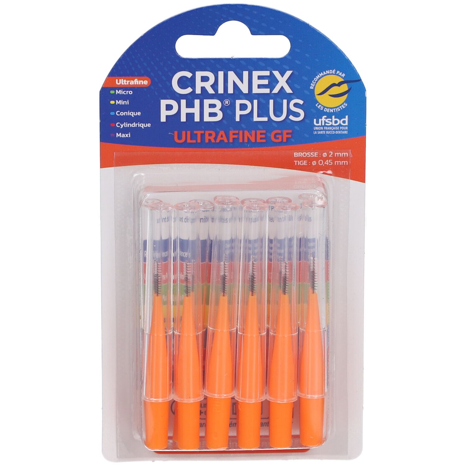 Crinex® PHB Plus Brosses interdentaires Ultrafine 12 pièces Brosse(S) À Dents 1 pc(s)