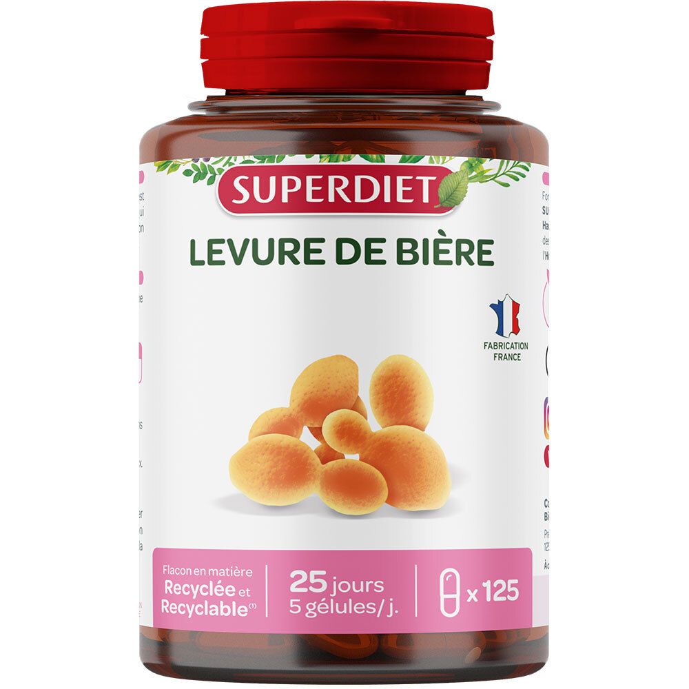 Super Diet Levure De Bière 125 gélules - Image 2