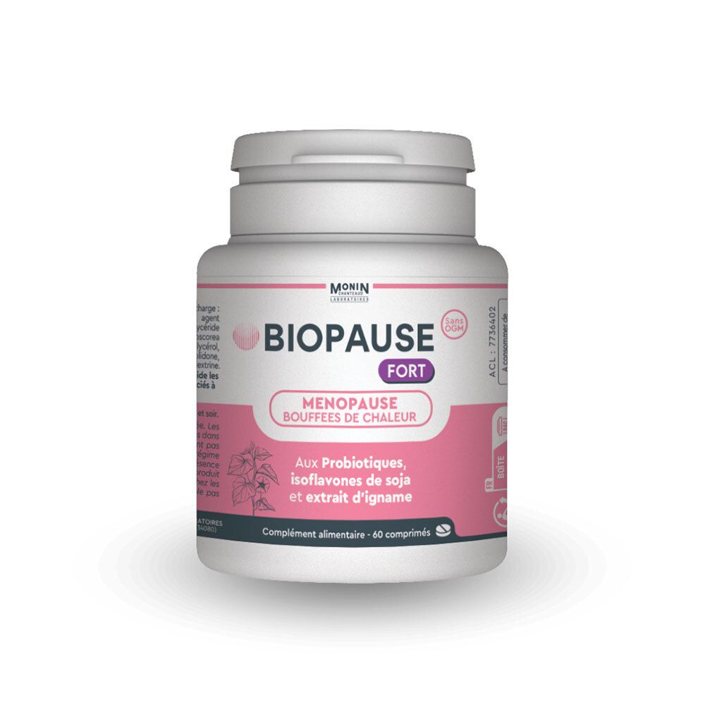 Biopause Fort - Comprimé, Complément Nutritionnel De La Ménopause Comprimé(S) 60 Pc(S)