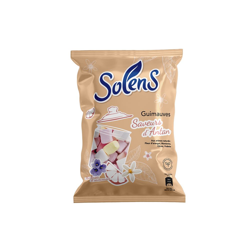 SOLENS Guimauves Saveur d'Antan 90 g Bonbon(S)