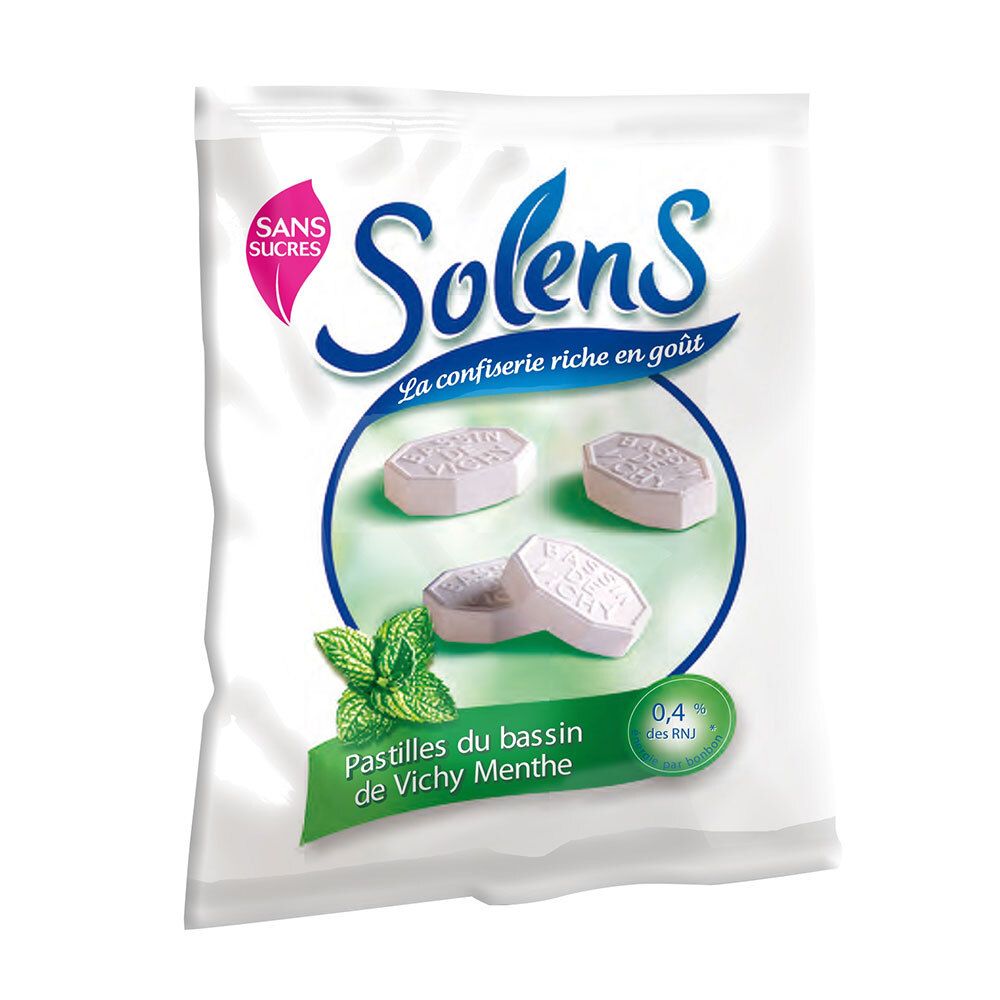 Solens Pastilles du Bassin de Vichy Menthe 100 g Pastille(S)