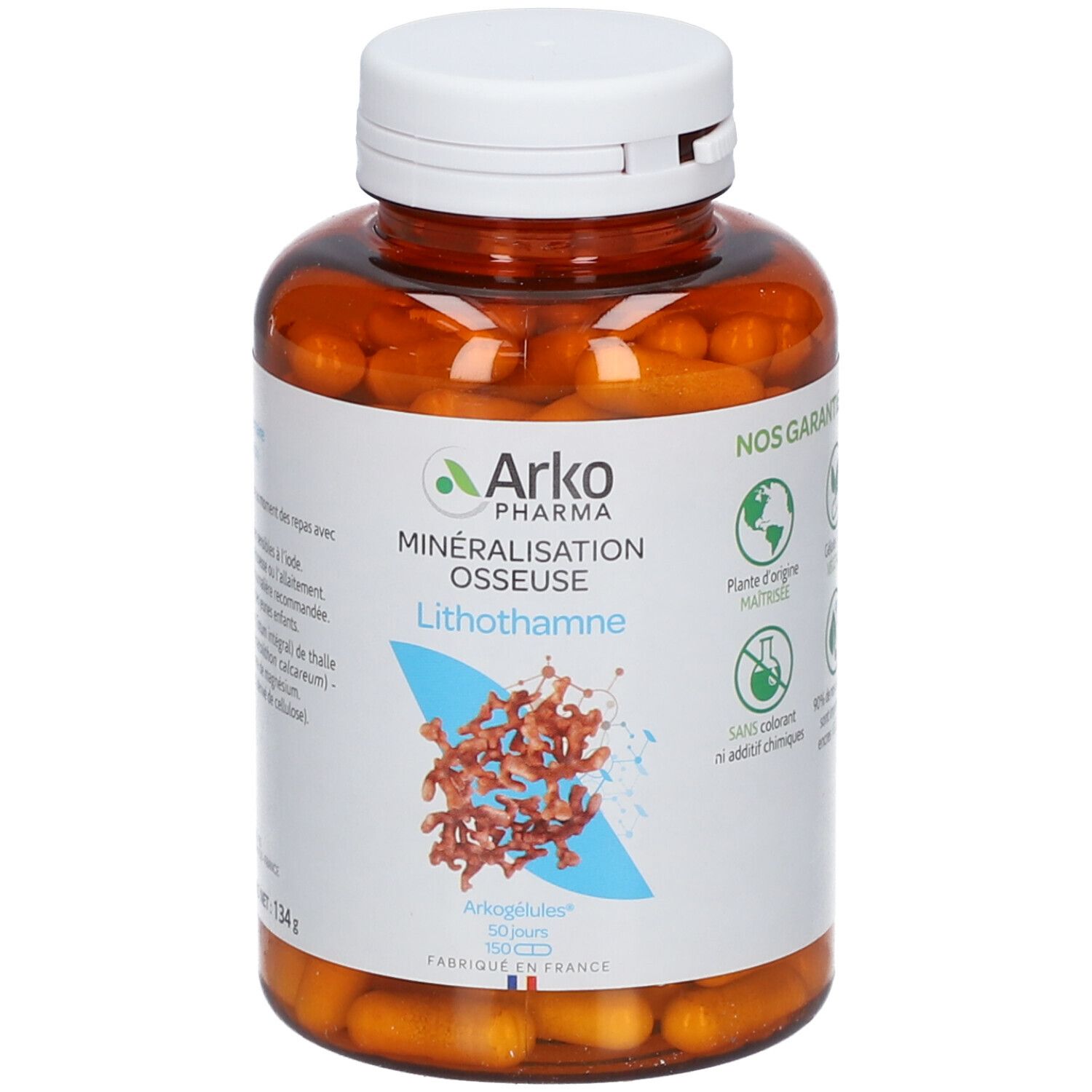 Arkogélules Arkopharma Lithothamne Capsule(S) 150 Pc(S)