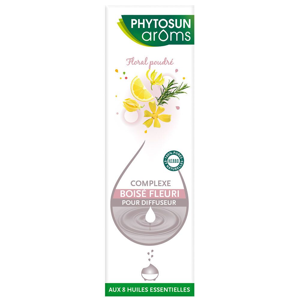 PHYTOSUN arôms Complexe Boisé Fleuri pour diffuseur 30 ml Huile
