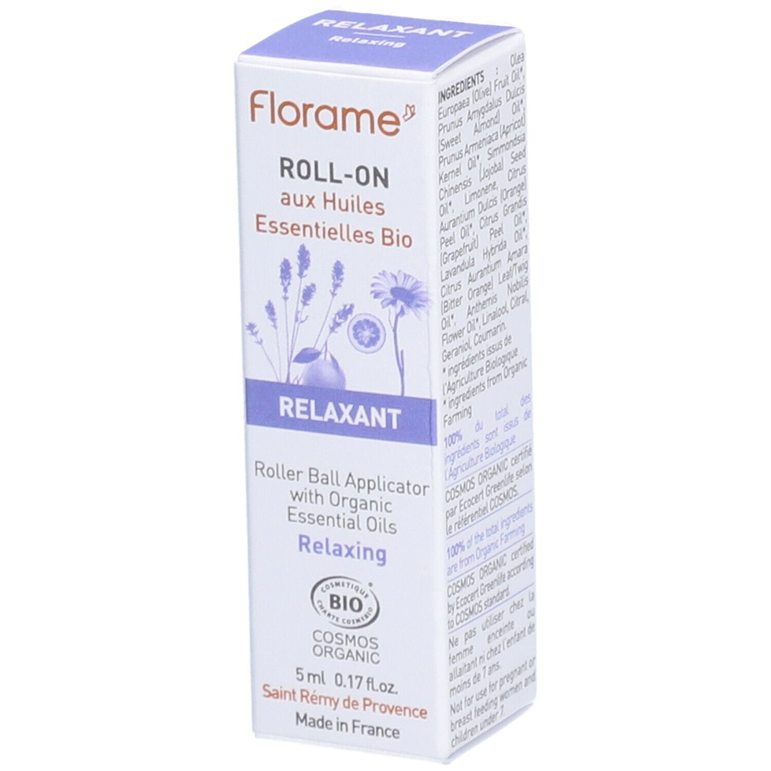 Florame Roll-On Bio Relaxant Rouleau 5 Ml