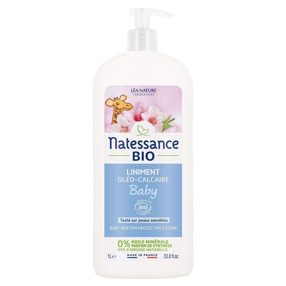 Natessance Liniment Oléo-Calcaire Bébé 1000 ml Baume