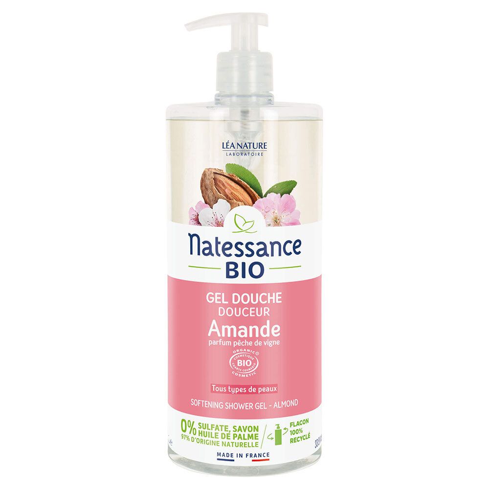 NATESSANCE Gel Douche Douceur Amande Gel(S) 1000 ml