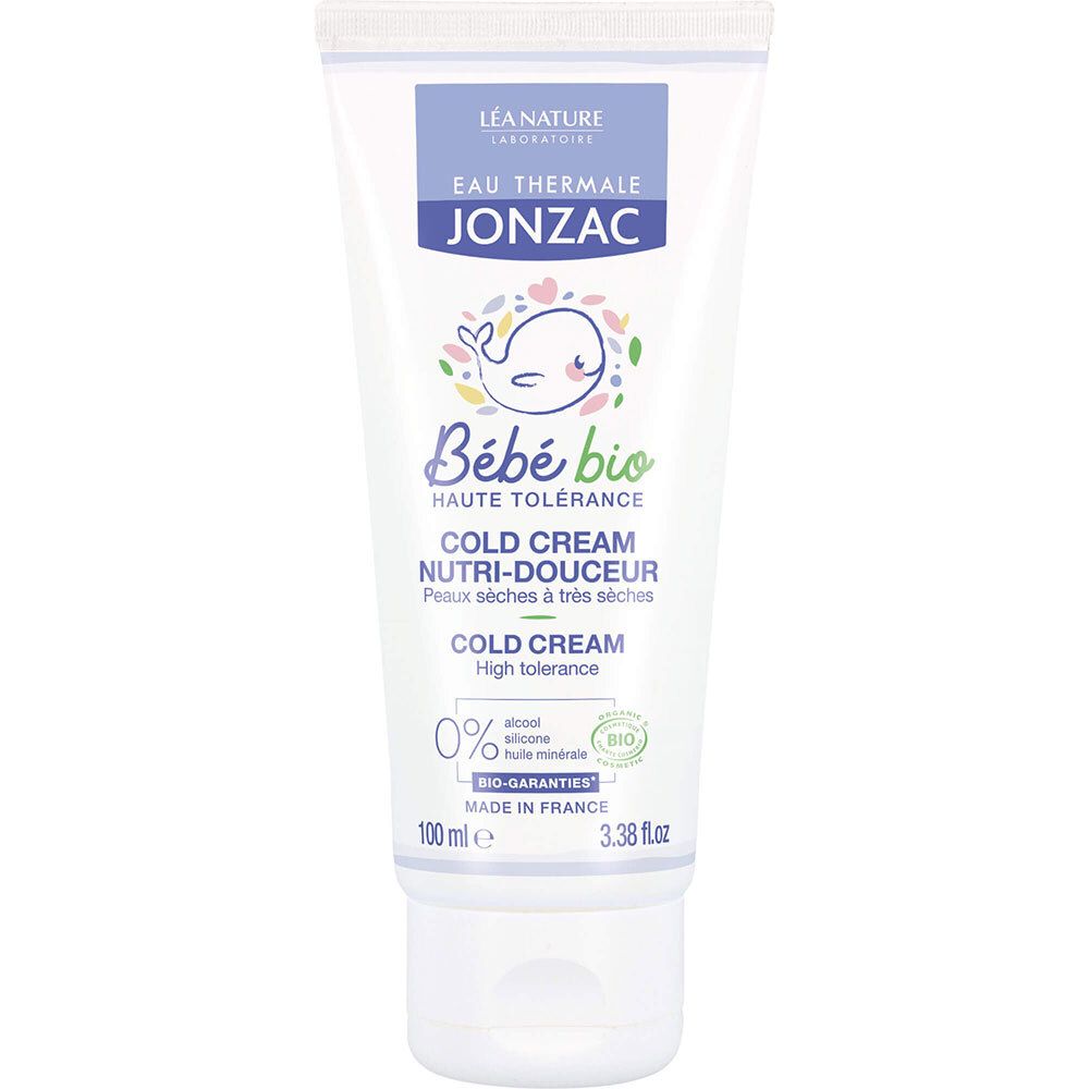 Eau Thermale Jonzac® Jonzac Bébé Bio Cold Cream Nutri-Douceur Visage Et Corps Crème Pour La Peau 100 Ml Nourrisson - Image 1