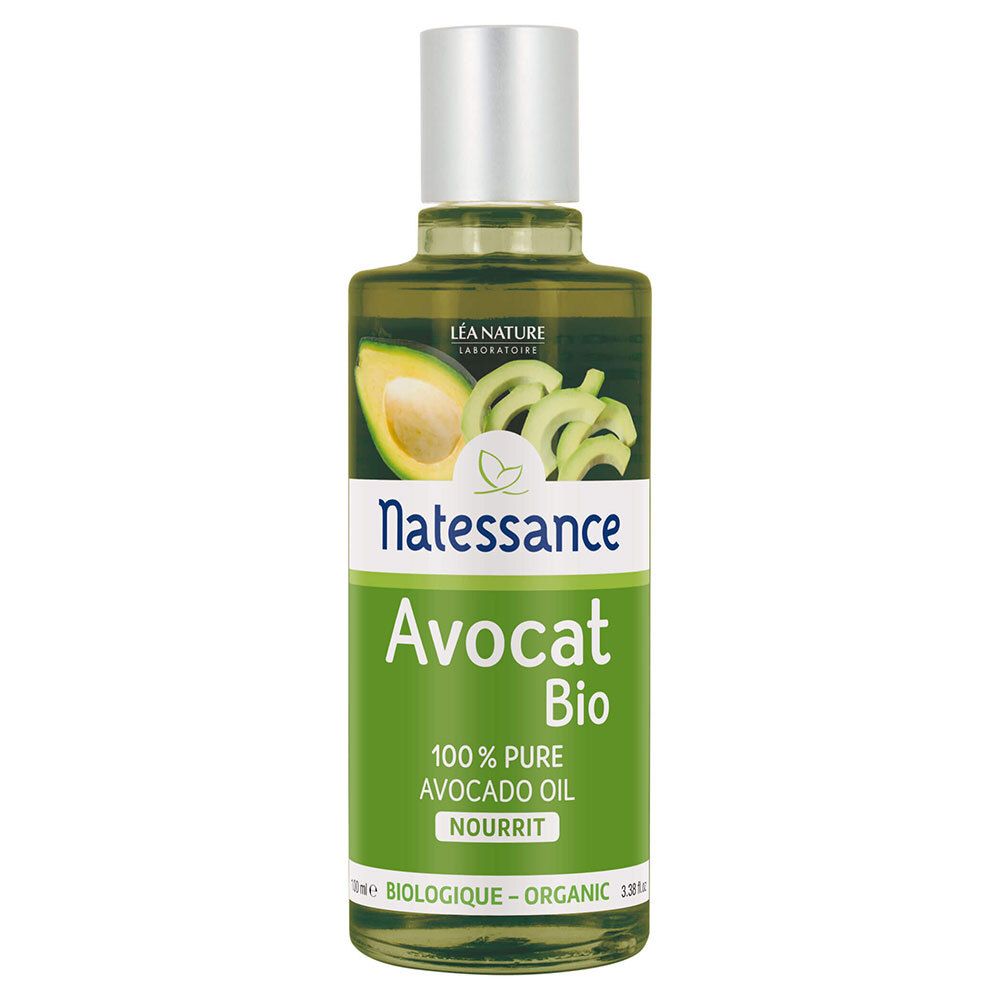 Natessance Huile d’Avocat Bio Vierge 100 % Pure ml