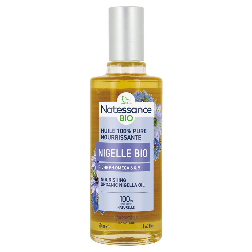Natessance Huile De Nigelle Bio 100 % Pure 50 Ml