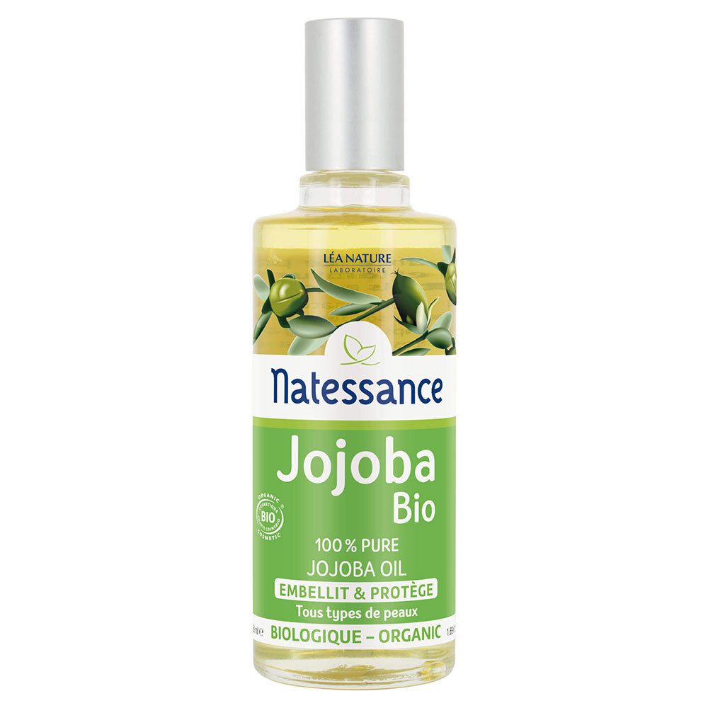 Natessance Huile De Jojoba Bio 100 % Pure Pressée À Froid 50 Ml Enfants - Image 1