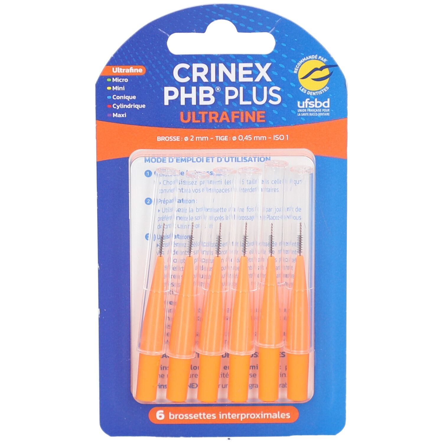 CRINEX Phb Plus Ultrafine Brosse(S) À Dents 1 pc(s)
