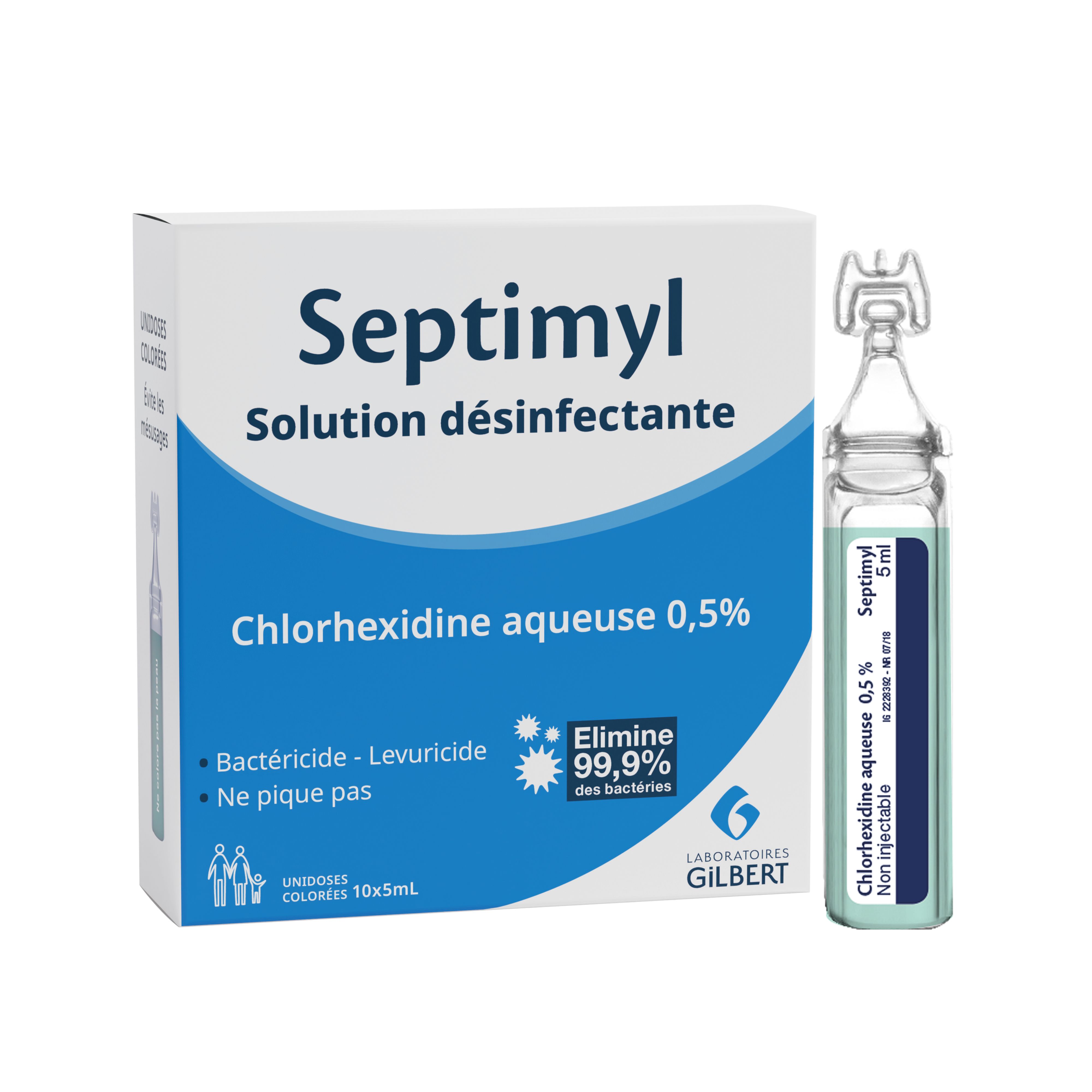 Septimyl Solution Désinfectante 10x5 ml Ampoule(S)