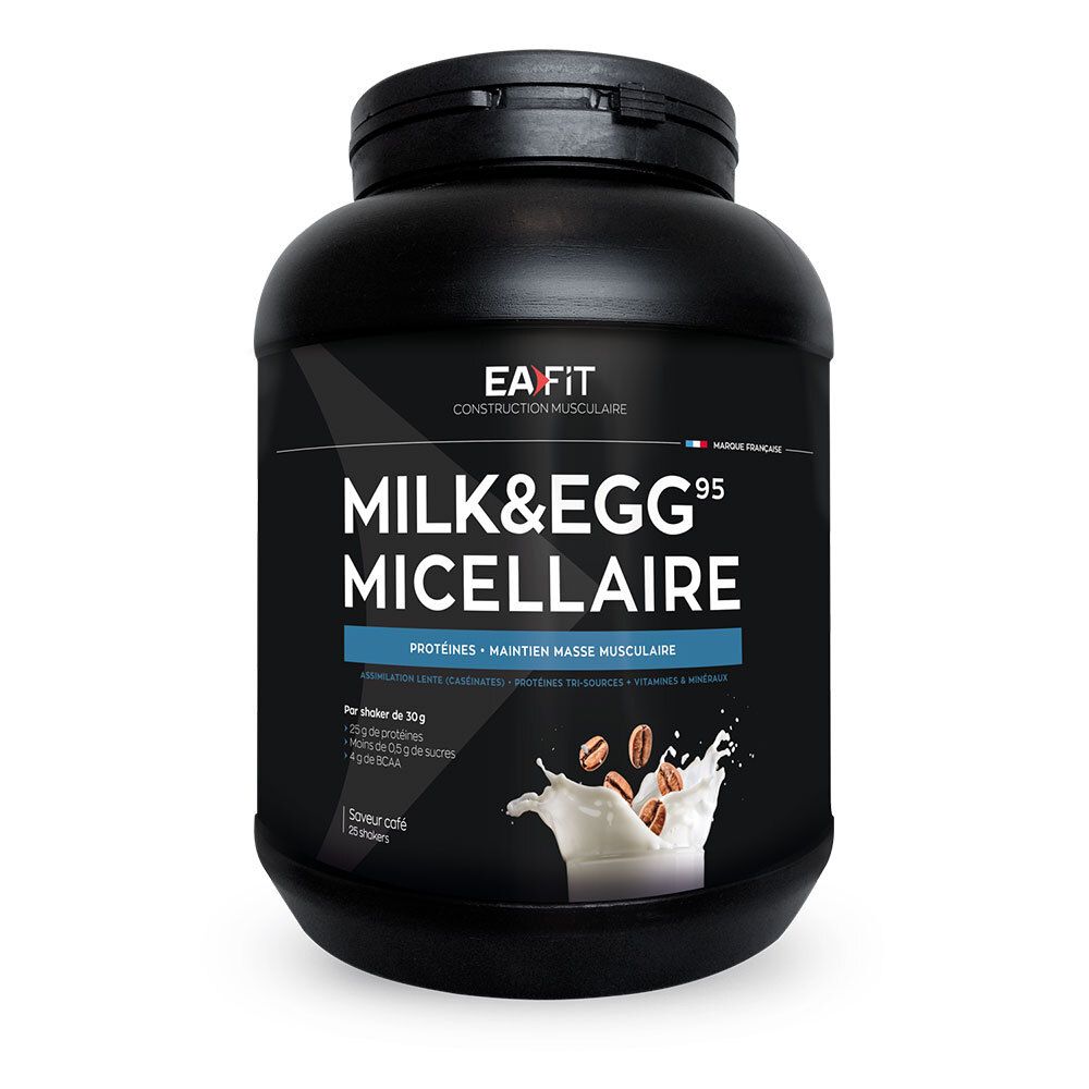 Eafit Femme Blanc Milk & Eggs 95 Micellaire Gout Cafe 750G - Image 3