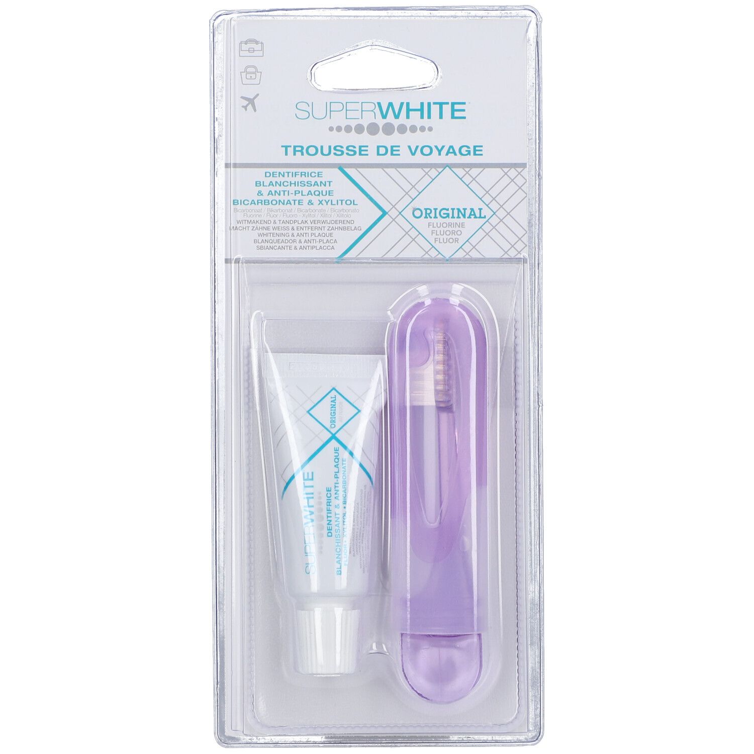 Superwhite® Original Trousse De Voyage Brosse(S) À Dents 1 Pc(S) Enfants