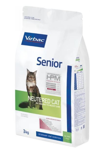 Virbac Veterinary HPM Chat Senior - Chat stérilisé 3000 g