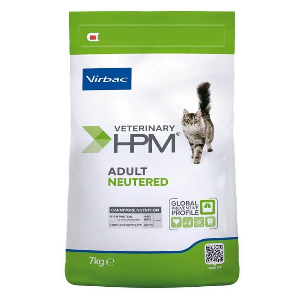 Virbac VETERINARY HPM Neutered Adult Croquette chat stérilisé adulte 7000 g Autre