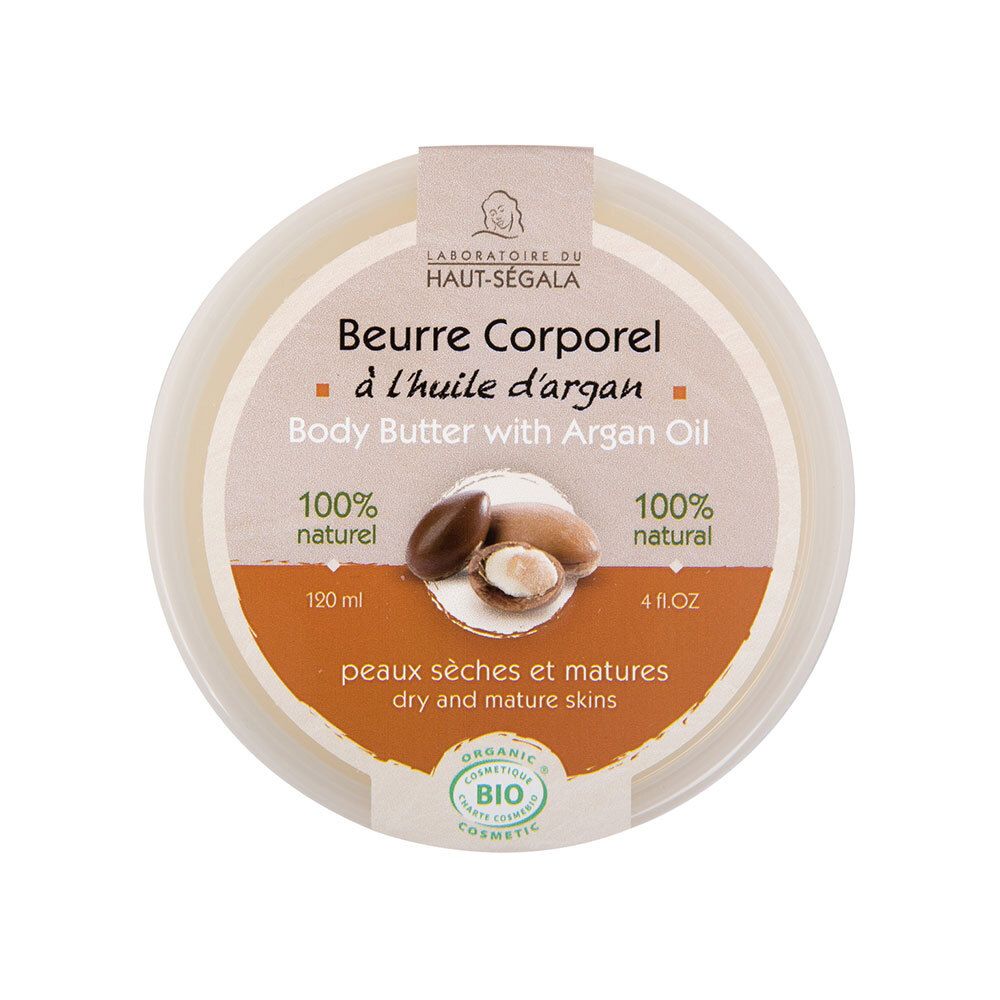 Laboratoire Du Haut Segala Laboratoire Du Haut-Ségala Beurre Corporel À L'huile D'argan Baume 120 Ml
