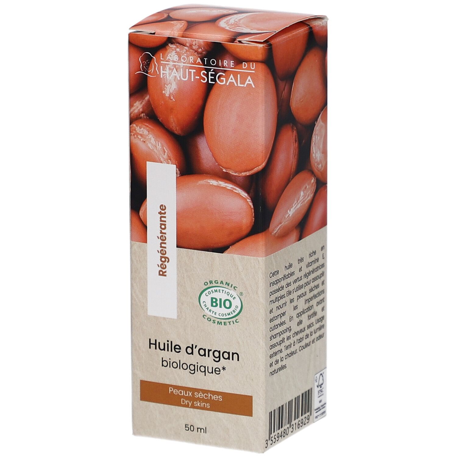 LABORATOIRE DU HAUT SEGALA Huile d'Argan Bio 50 ml