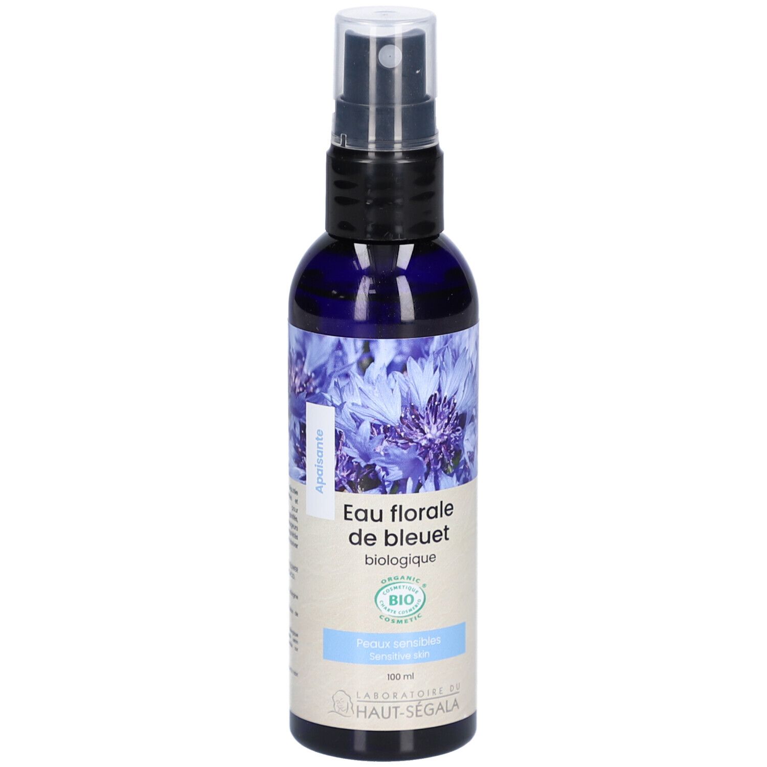 Laboratoire Du Haut Segala Laboratoire Du Haut-Ségala Eau Florale De Bleuet Bio Solution(S) 100 Ml - Image 1