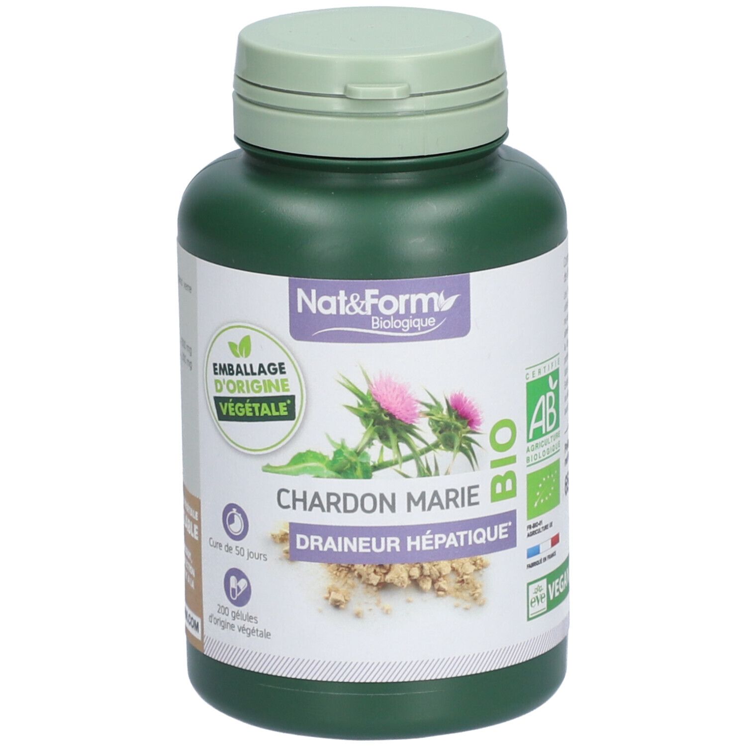 Nat & Form Nat&Form Chardon Marie Capsule(S) 200 Pc(S) Enfants - Image 1
