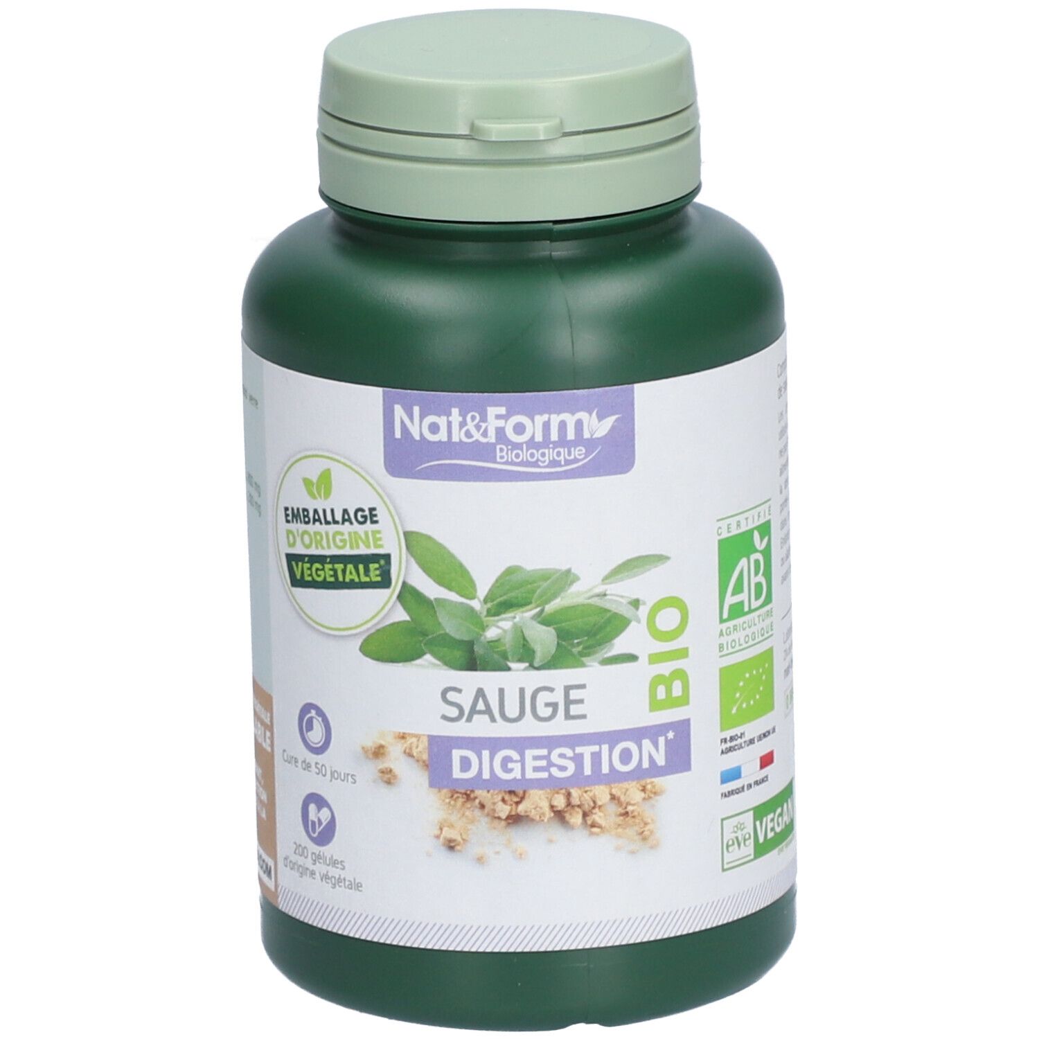 Nat&Form SAUGE 200 pc(s) Capsule(S)