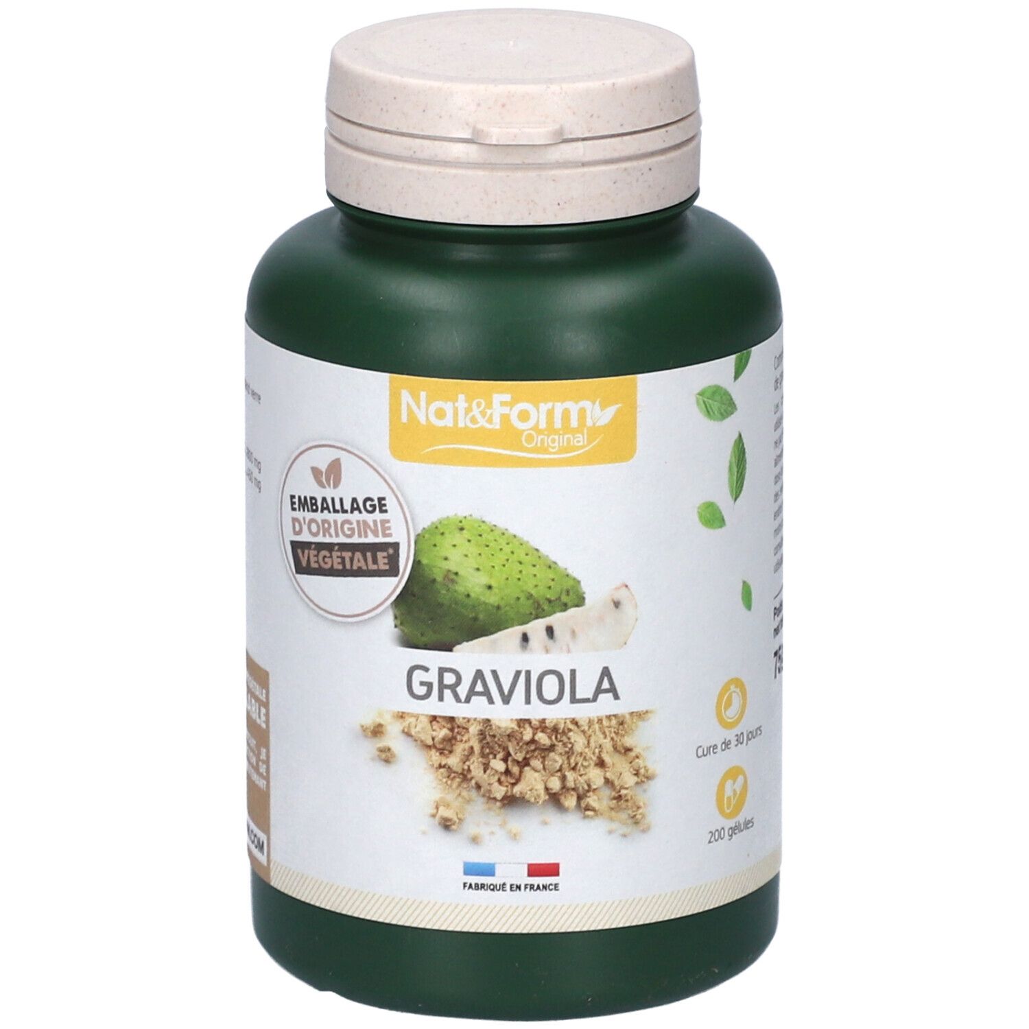 Nat&Form GRAVIOLA 200 pc(s) Capsule(S)