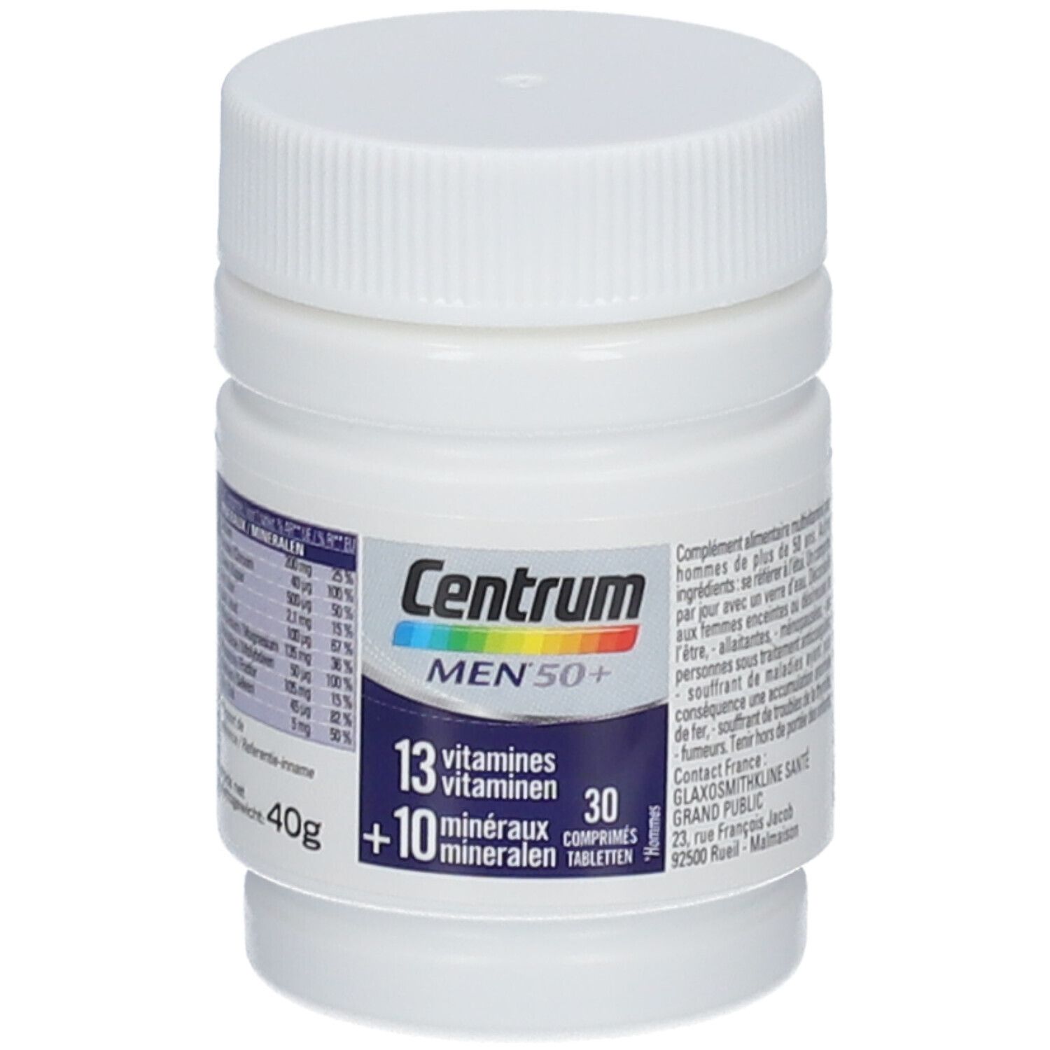 Centrum Centrum® Men 50+ Comprimé(S) 30 Pc(S)