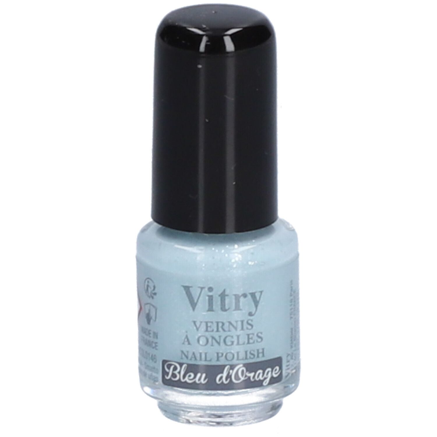 Vitry Mini Vernis Bleu D Orage Vernis À Ongles New 4 Ml - Image 1