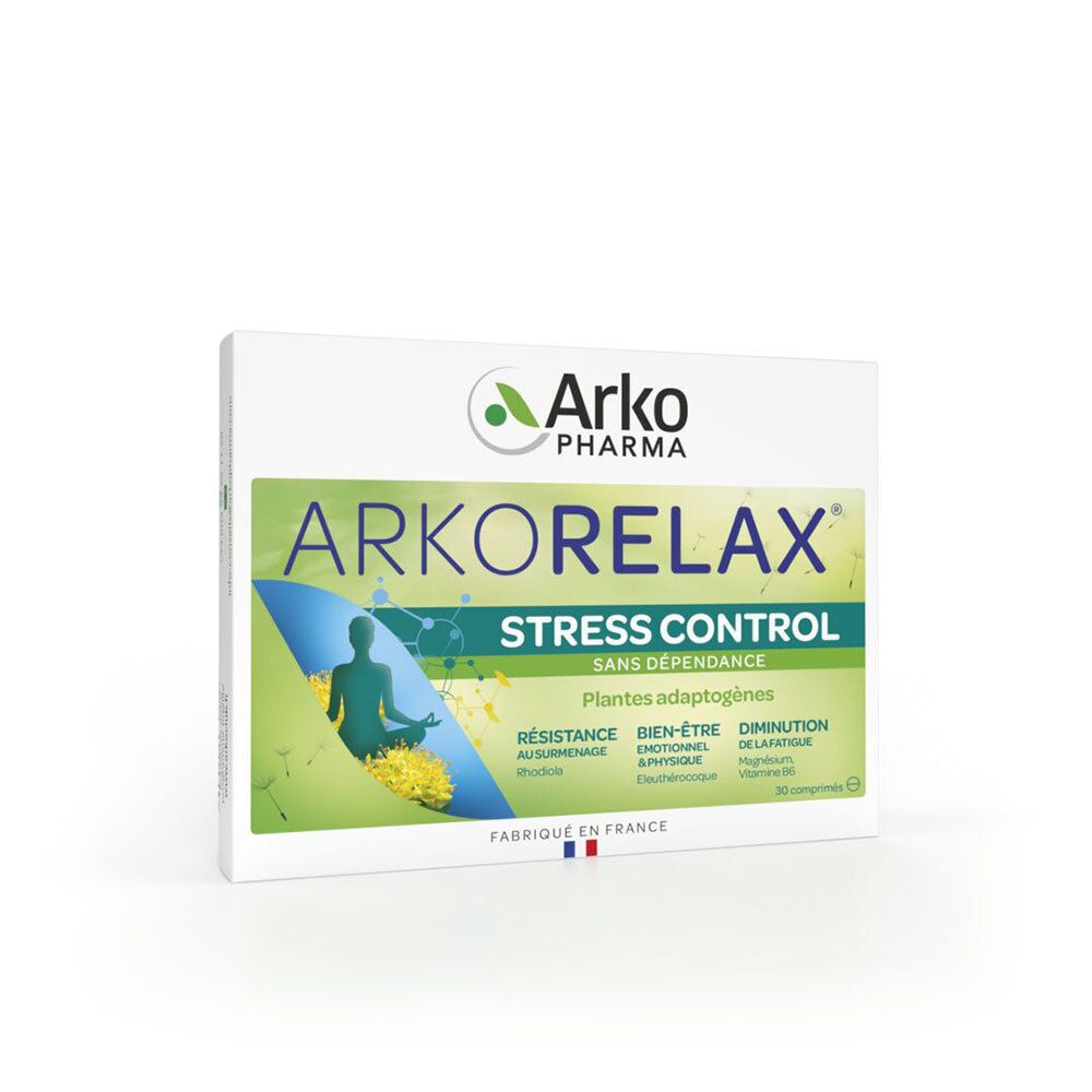 Arkorelax Arkopharma Arkorelax® Stress Control Comprimé(S) 30 Pc(S)