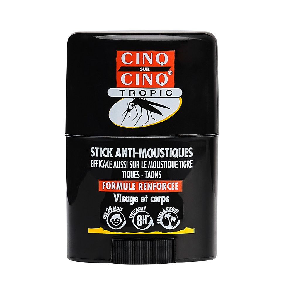Stick Tropic Anti-Moustiques- Cinq sur Cinq 20 ml Stick(S)
